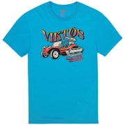 VIKTOS Adult Male Halftracked Turquoise Heather Tee, Size M 1870001