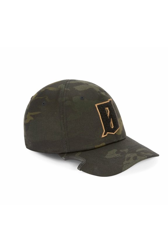 Adult Male Notch Shield Mid Profile Fit Multicam Black Hat, Size: S/M (1903102)