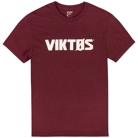 VIKTOS Adult Male OGV Tee, Burgandy Heather, Size: S (1883000)