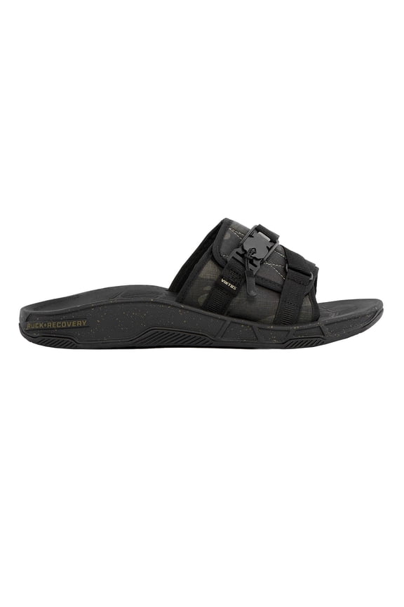Adult Male Ruck Recovery SF Slide Sandals, Nightfjall Camo, Size: 9 (1103002)