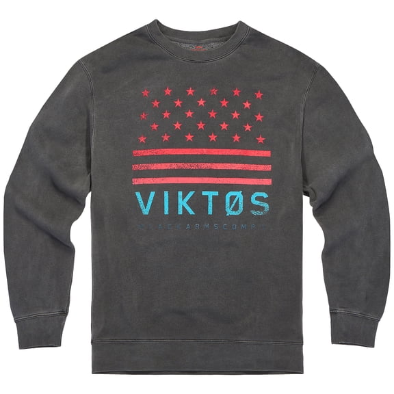 VIKTOS Men's Beach Break Fleece Vintage Black Crew, Size: M (1924501)