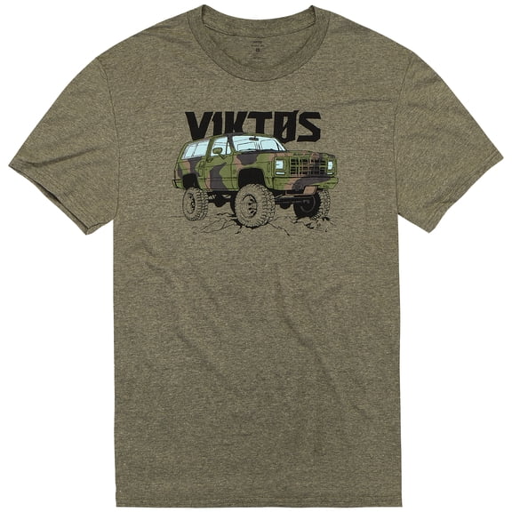 VIKTOS Men's Blazed Olive Heather Tee, Size: 2XL (1924004)