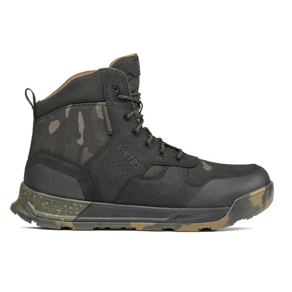 VIKTOS Men's Wartorn MC Waterproof Multicam Black Boots, Size: 10 (1009206)