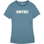 VIKTOS Womens OGV Tee, Atlantic Heather, L 1910003