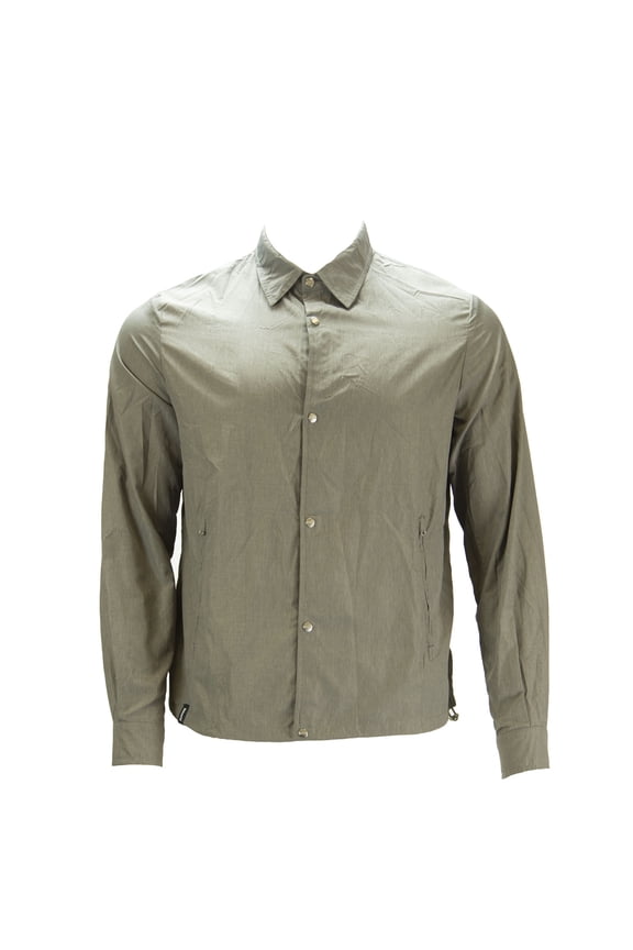 Men's Lightweight Windbreaker Jacket, Grey, XX-Large