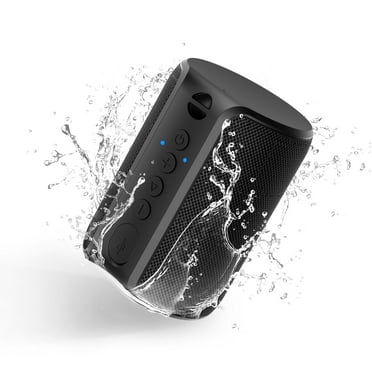 VILINICE Portable Bluetooth Speaker, IPX7 Waterproof Wireless Speaker with Bluetooth 5.0, TWS Mini Speaker for Outdoor/Party/Beach/Travel/Gifts, Black