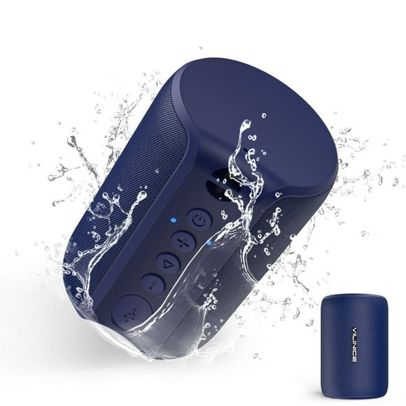 VILINICE Portable Bluetooth Speaker, IPX7 Waterproof Wireless Speaker with Bluetooth 5.0, TWS Mini Speaker for Outdoor/Party/Beach/Travel/Gifts, Blue