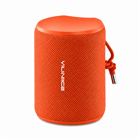 VILINICE Portable Bluetooth Speaker, IPX7 Waterproof Wireless Speaker, Bluetooth 5.0, TWS Mini Speaker for Home/Party/Outdoor/Travel/Gifts,Orange