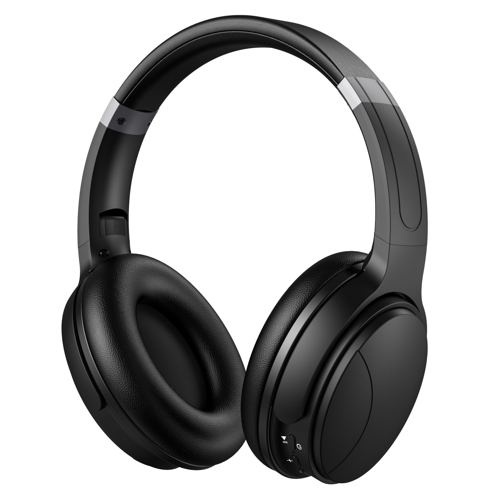 Stereo Earphones with Microphone, Black Stereo Earphones with Microphone, Black