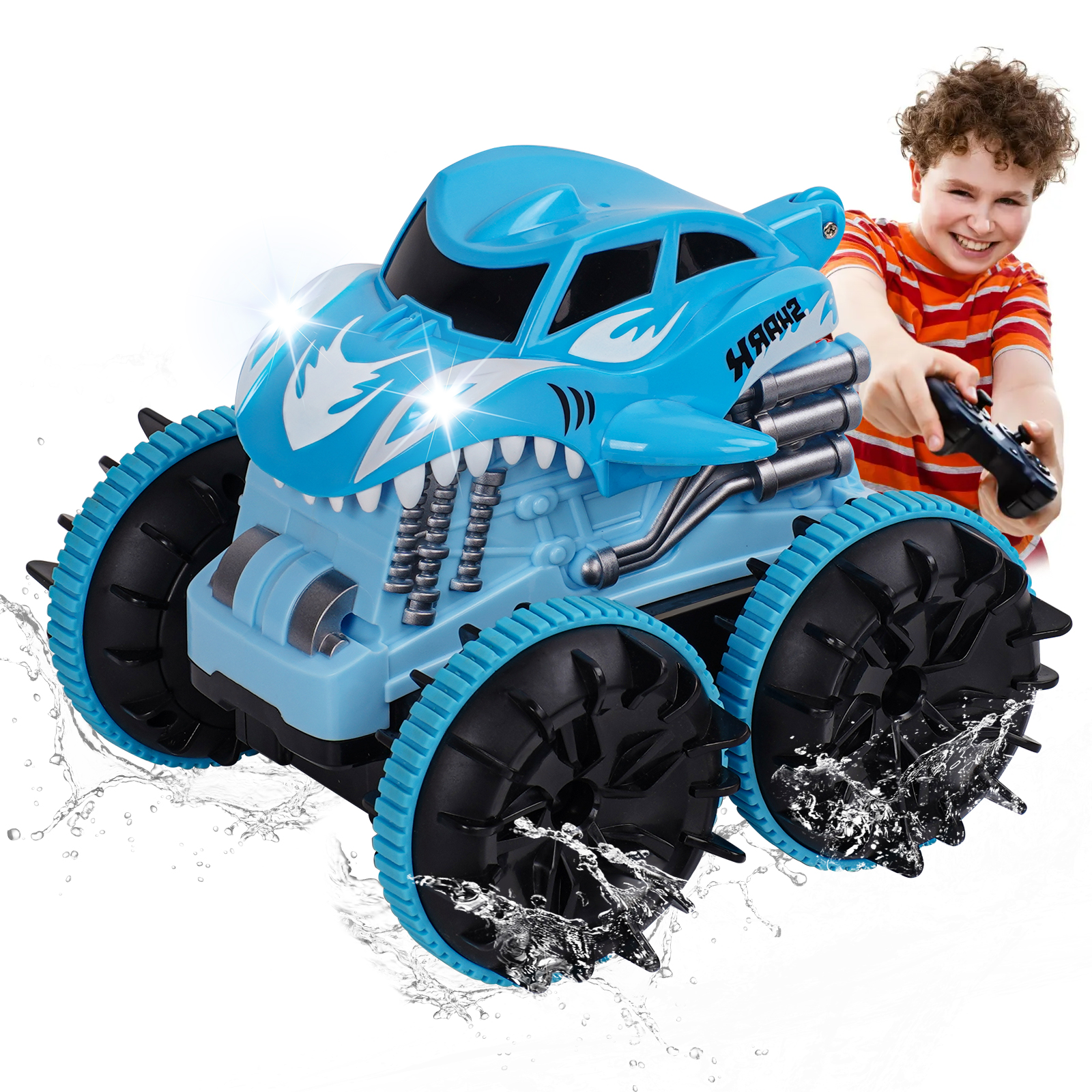 Little Tikes Shark Strike RC Remote Control Toy Car - Walmart.com
