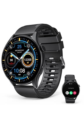 Smart Watch 1.43-inch Touch Screen Waterproof IP68 Fitness Tracker Bluetooth 5.3 for Android & iOS