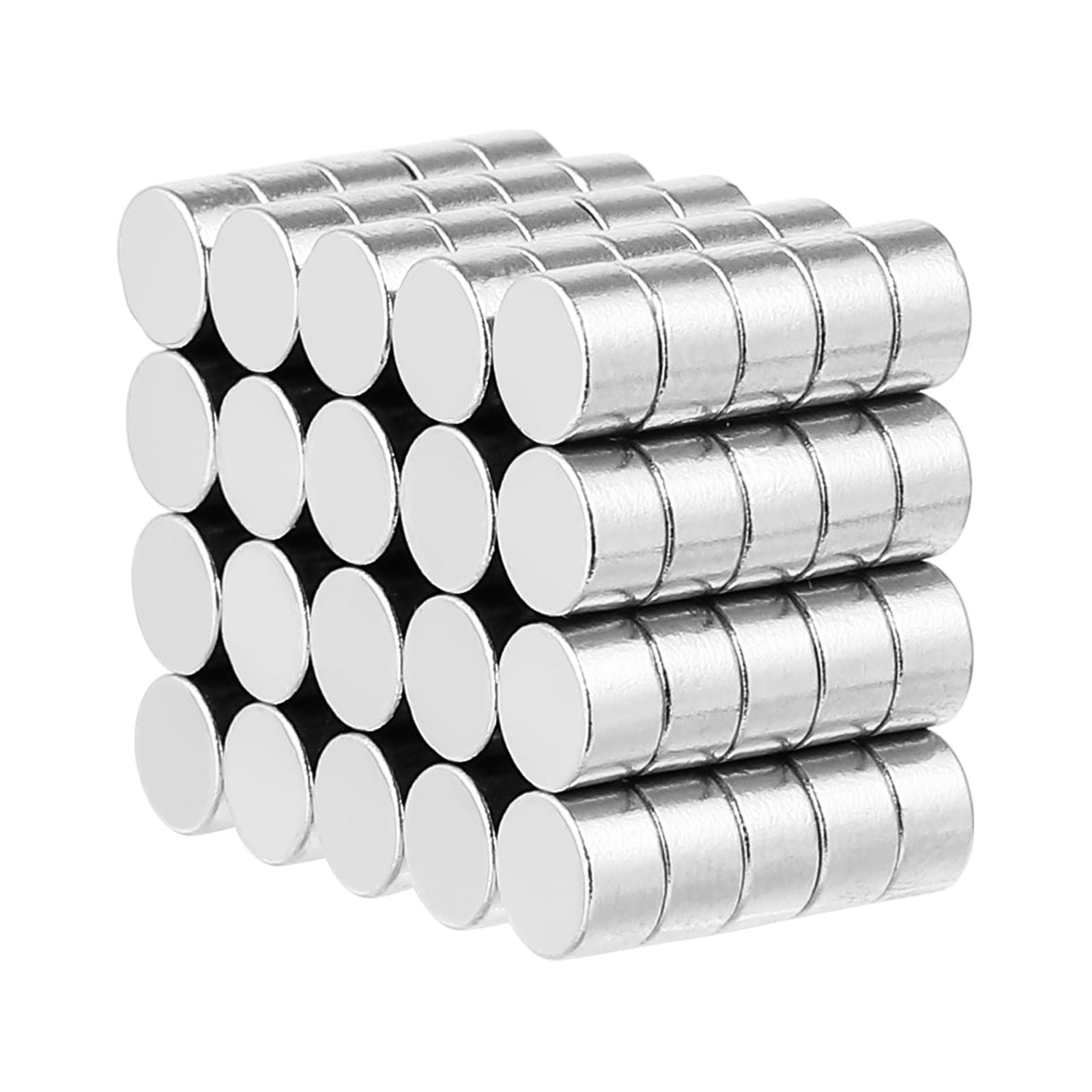 VILLCASE 100pcs Neodymium Small Round for Craft