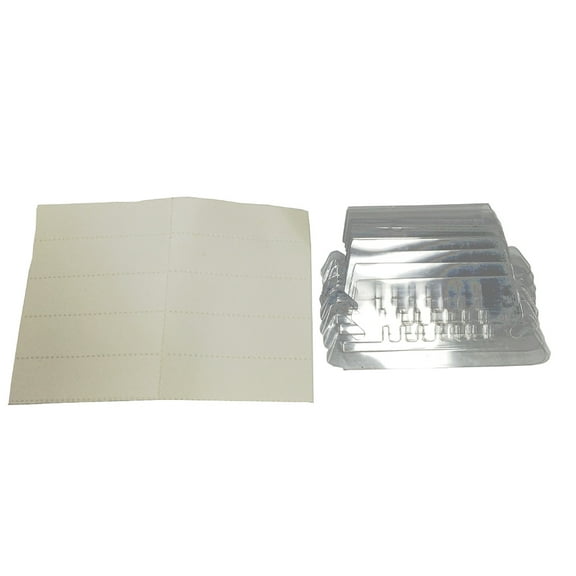 Topbathy Document Holder File Organizer Assorted Color 200Pcs Office Supplies Storage