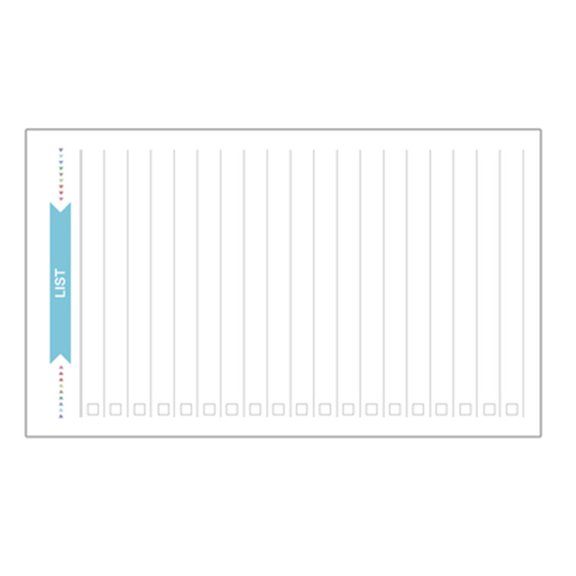 Topbathy 40 Sheets A6 Heavy Duty Paper Refill for Office Planner, Notebook, and Daily Organizers
