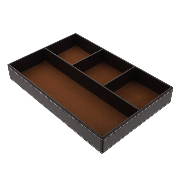 Topbathy Cologne Tray Organizer Trays Partition Storage Box Man