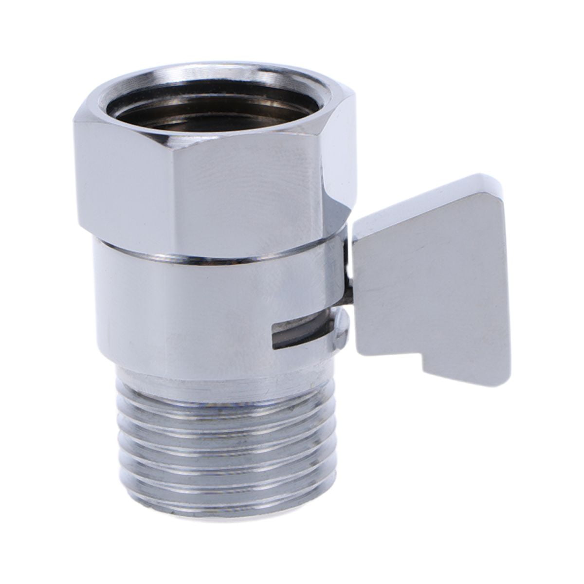 Shower Head T Adapter with Handheld Shunt and Arm Mounted Diverter for ...