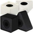 thumbnail image 1 of Topbathy 1Set Cube Mic Logo Flag Station with ABS Material Easy to Carry for Interview Microphones, 1 of 6