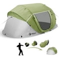 thumbnail image 1 of VILLEY 2 Person Easy Pop Up Tent, Waterproof Automatic Setup Instant Lightweight Camping Beach Tent with Carrying Bag for Camping, Hiking & Traveling, 1 of 7