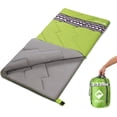 thumbnail image 1 of VILLEY Camping Sleeping Bag with Compression Sack, Lightweight 3-Season Sleeping Bag for Adults & Kids, for Hiking, Backpacking, Spring Summer Fall Use, 1 of 7