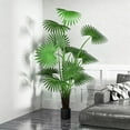 VILOBOS Artificial Palm Tree 12 Realistic Leaves Maintenance Free