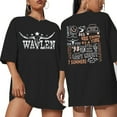 thumbnail image 1 of VILOVE Cow Skull Shirts for Women Western Graphic Tees Oversized Country Music T-Shirt Crew Neck Short Sleeve Casual Tops, 1 of 6