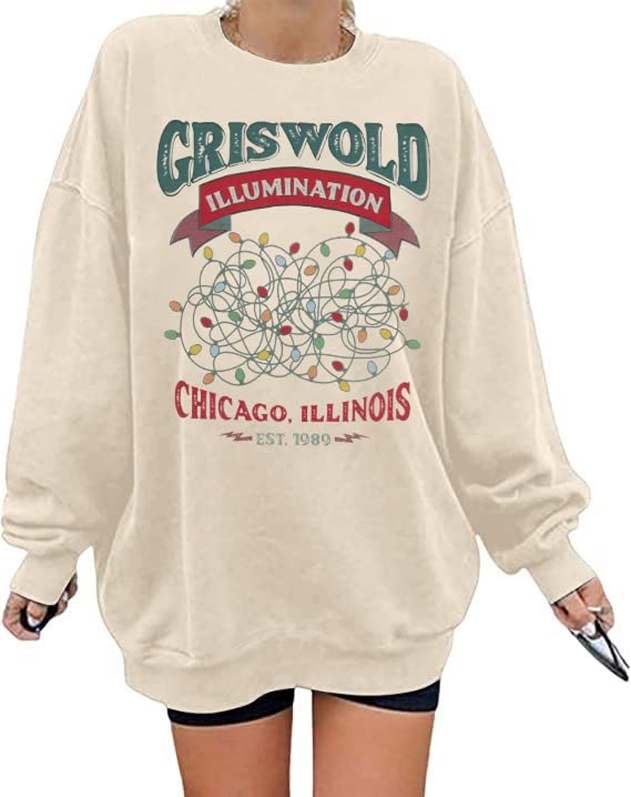 VILOVE Boy Mom Sweatshirt - Oversized Pullover Für Mütter