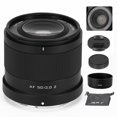 thumbnail image 1 of VILTROX 50mm F2.0 Z-Mount, AF 50mm F2 Lens for Nikon Z, Standard Full Frame Large Aperture STM Auto Focus Prime Lens for Nikon Z-Mount Cameras Z5 Z50 Z50II Z6 Z6II Z7 Z7II ZFC Z30 Z9 Z8 ZF Z6III, 1 of 9