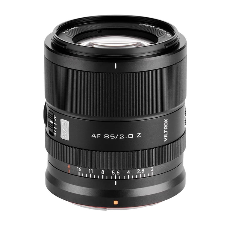 VILTROX 85mm F2.0 EVO Z-Mount Full Frame Lens for Nikon Z, Auto
