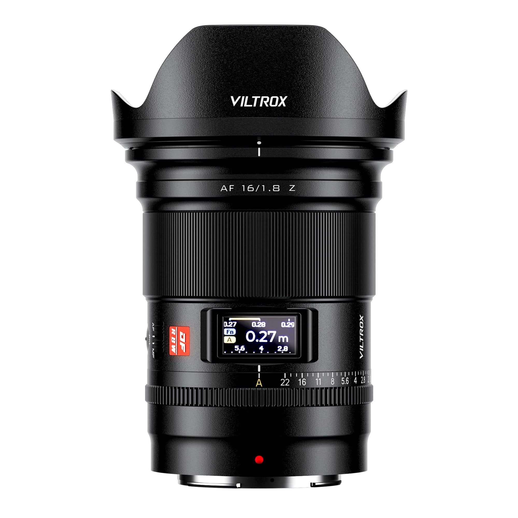 VILTROX AF 16mm F1.8 Z Full Frame Lens for Nikon Z-Mount, AF 16mm