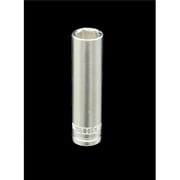 VIM 10MM 6PT 1/4 DR. DEEP SOCKET - SATIN FINISH