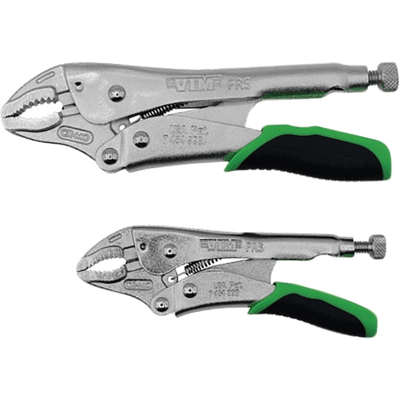 VIM Hand Tools FRLP100 2 Pc. Fastener Removal Locking Plier Set - 5in And 7in VIM-FRLP100