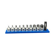 VIM Tools SHM400A Stubby Hex Bit Driver Set 10 Piece S2 Steel Magrail