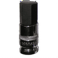 thumbnail image 1 of VIM Tools 19 mm Hex Bit, Chrome 1/2 Inch Square Drive Bit Holder, 1 of 2