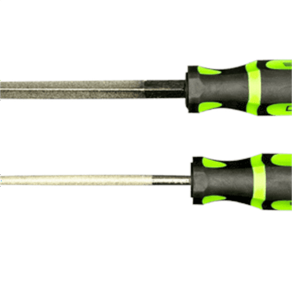 VIM Tools 2 Piece Diamond File Set - 6 Inch Blade