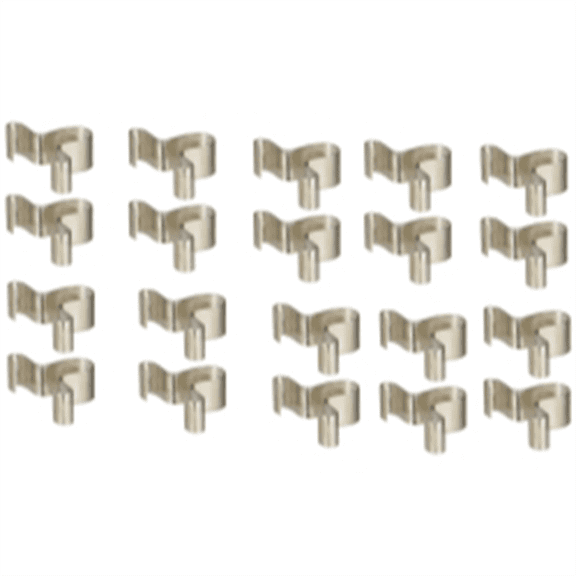 VIM Tools 20 Pack 1/4 in. Replacement Clips
