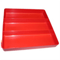 thumbnail image 1 of VIM Tools 3-Compartment Plastic Tray Organizer, 10.5 in. x 10.5 in., 1 of 2