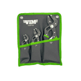 thumbnail image 1 of VIM Tools 3 Piece Orca Grip Auto Adjusting Plier Set, 1 of 2