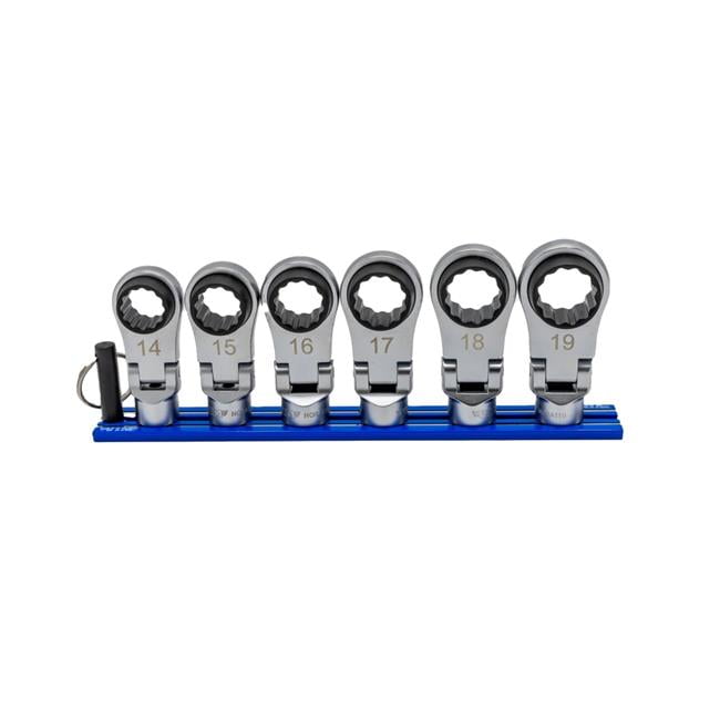 VIM Tools VIMNORA150XL 6 Piece 14-19 mm 12 Point Nano Flex