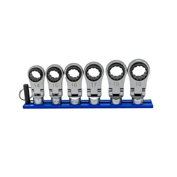 n0n0　0710 VIM Tools VIMNORA150XL 6 Piece 14-19 mm 12 Point Nano Flex