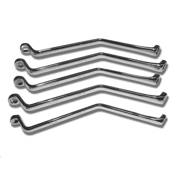 VIM Tools Brake Bleeder Wrench Set, 5 Pieces, 7mm to 11mm, Automotive Specialty Parts