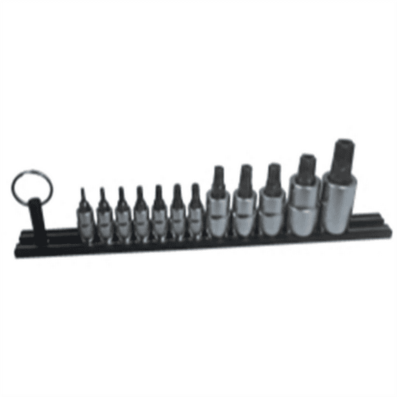 VIM Tools Elite 12 Piece TORX Plus 5 Point Set, Ipr8 Thru Ipr60, Package On A Black Magrail