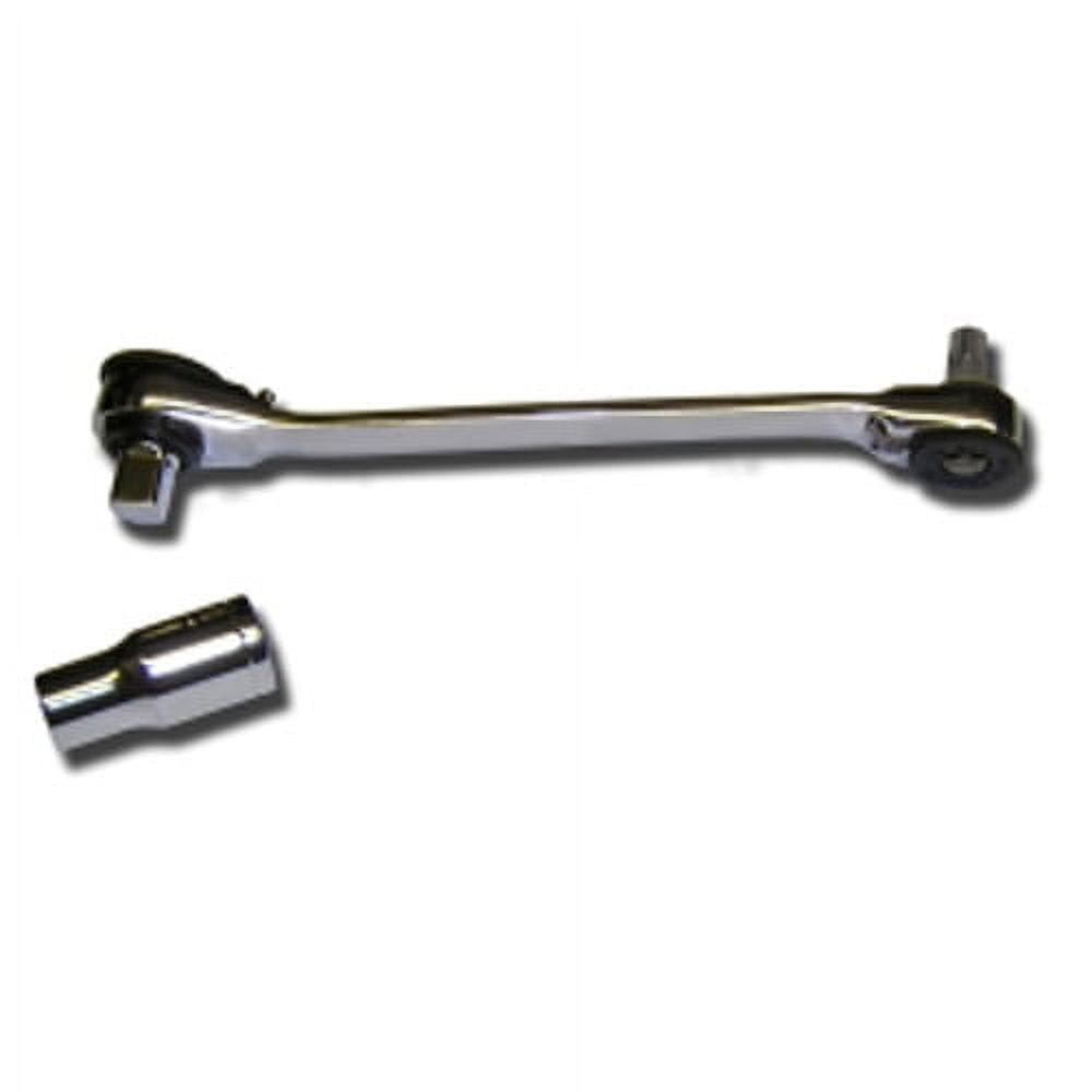 VIM Tools HBR5, 1/4-inch Satin Chrome Finish Socket Wrench & Set