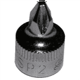 thumbnail image 1 of VIM Tools Stubby Philips Driver, P2 Tip, 1/4 Inch Square Drive, 1 of 2