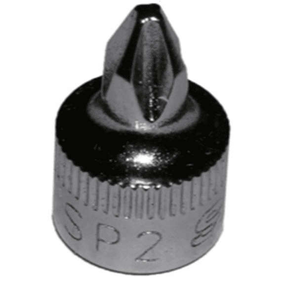 VIM Tools Stubby Philips Driver, P2 Tip, 1/4 Inch Square Drive