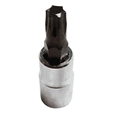 thumbnail image 1 of VIM Tools T27 TORX, Gun Metal Gray Bit, Satin Chrome 1/4 Inch Square Drive Bit Holder, 1 of 2