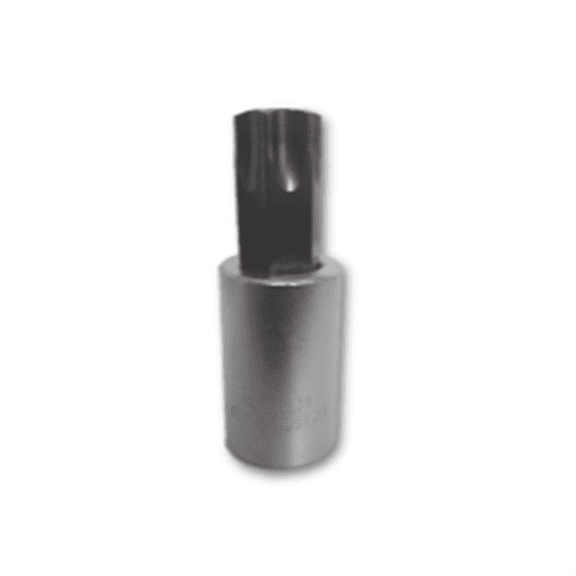 VIM Tools T70 TORX, Gun Metal Gray Bit, Satin Chrome 1/2 Inch Square Drive Bit Holder