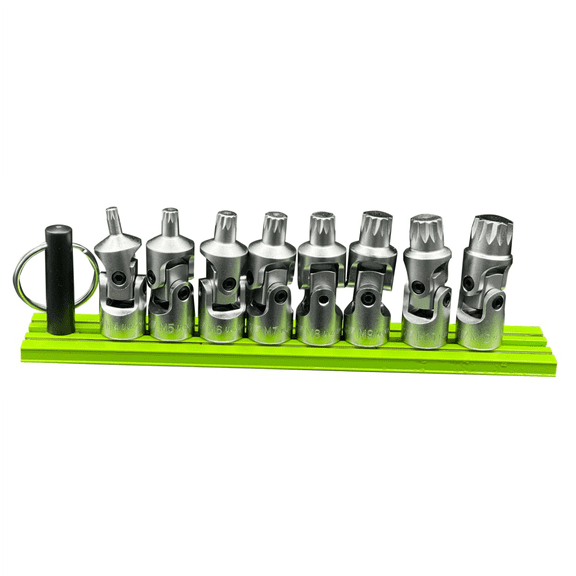 VIM Tools 6-Piece 1/4 in. Drive Universal Joint XZN Triple Square Driver Set