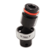 VIM Tools Universal Joint Power Hex, 1/4 Inch Square X 1/4 Inch Hex Locking For Power Tool Use