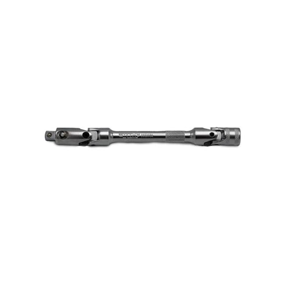 VIM Tools VIDSE68A 0.375 x 8 in. Drive Dual Swivel Universal Locking Extension, Silver