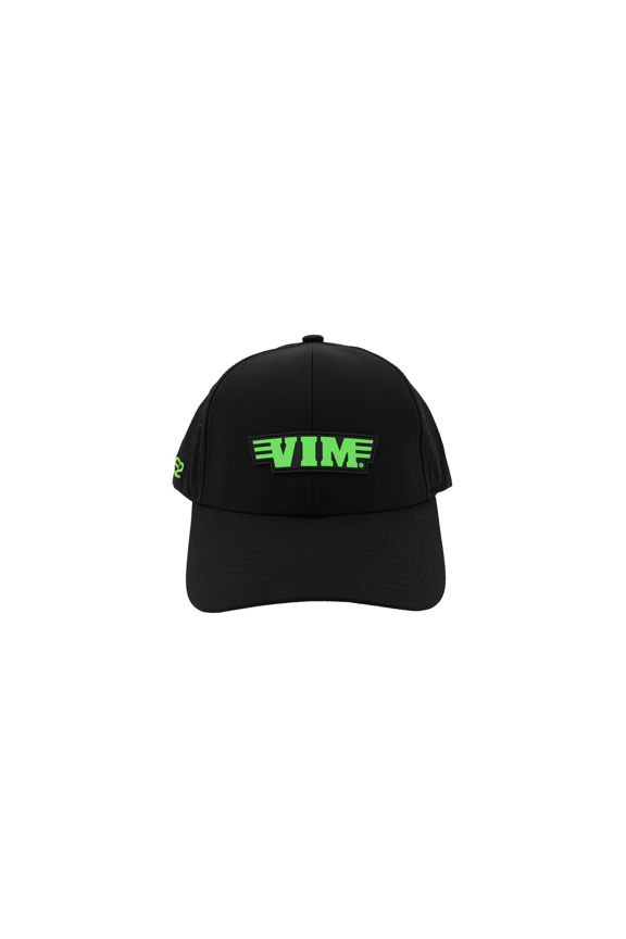 VIM BLACK PVC HAT